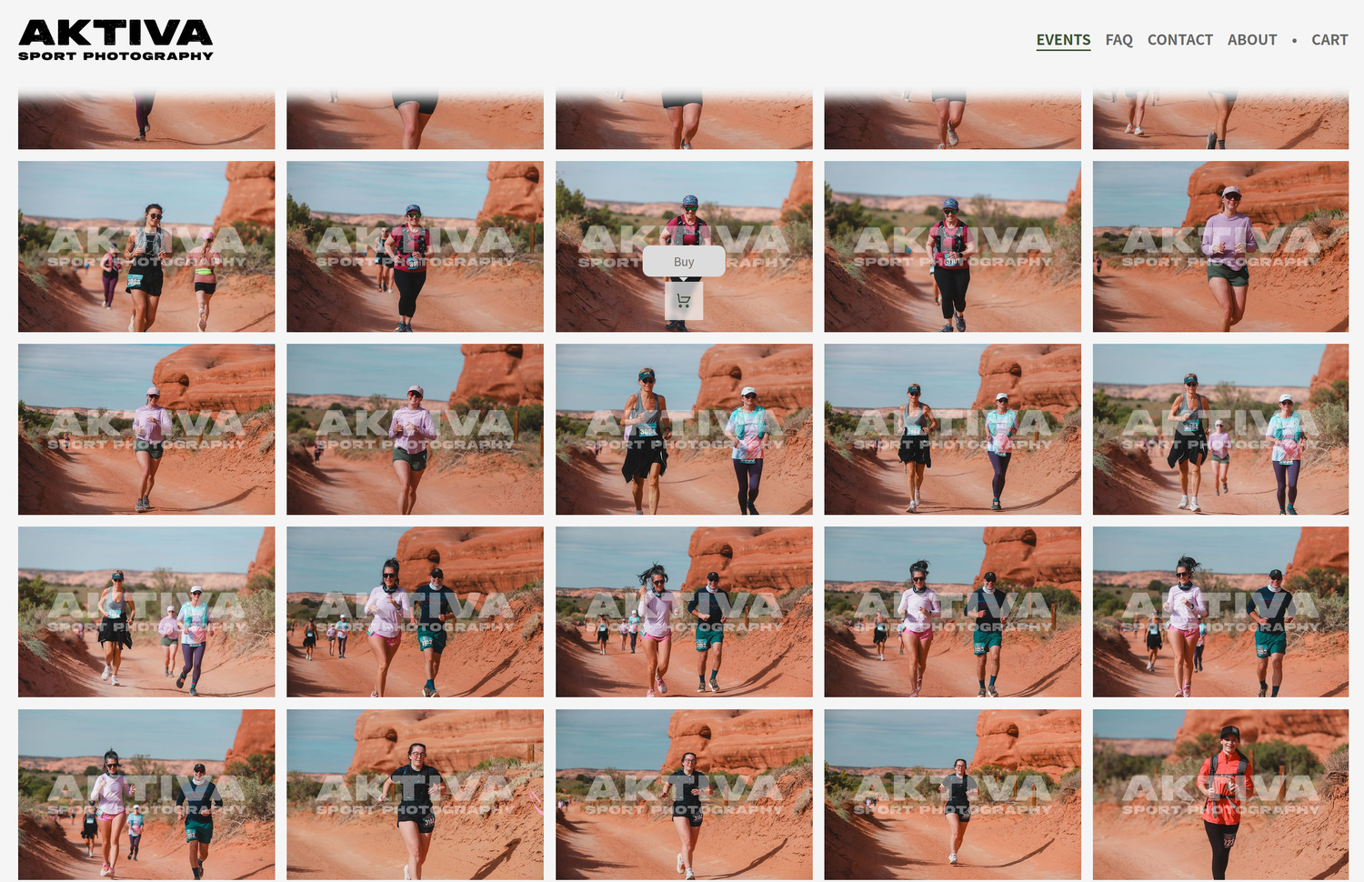 An event photo website built on PhotoDeck