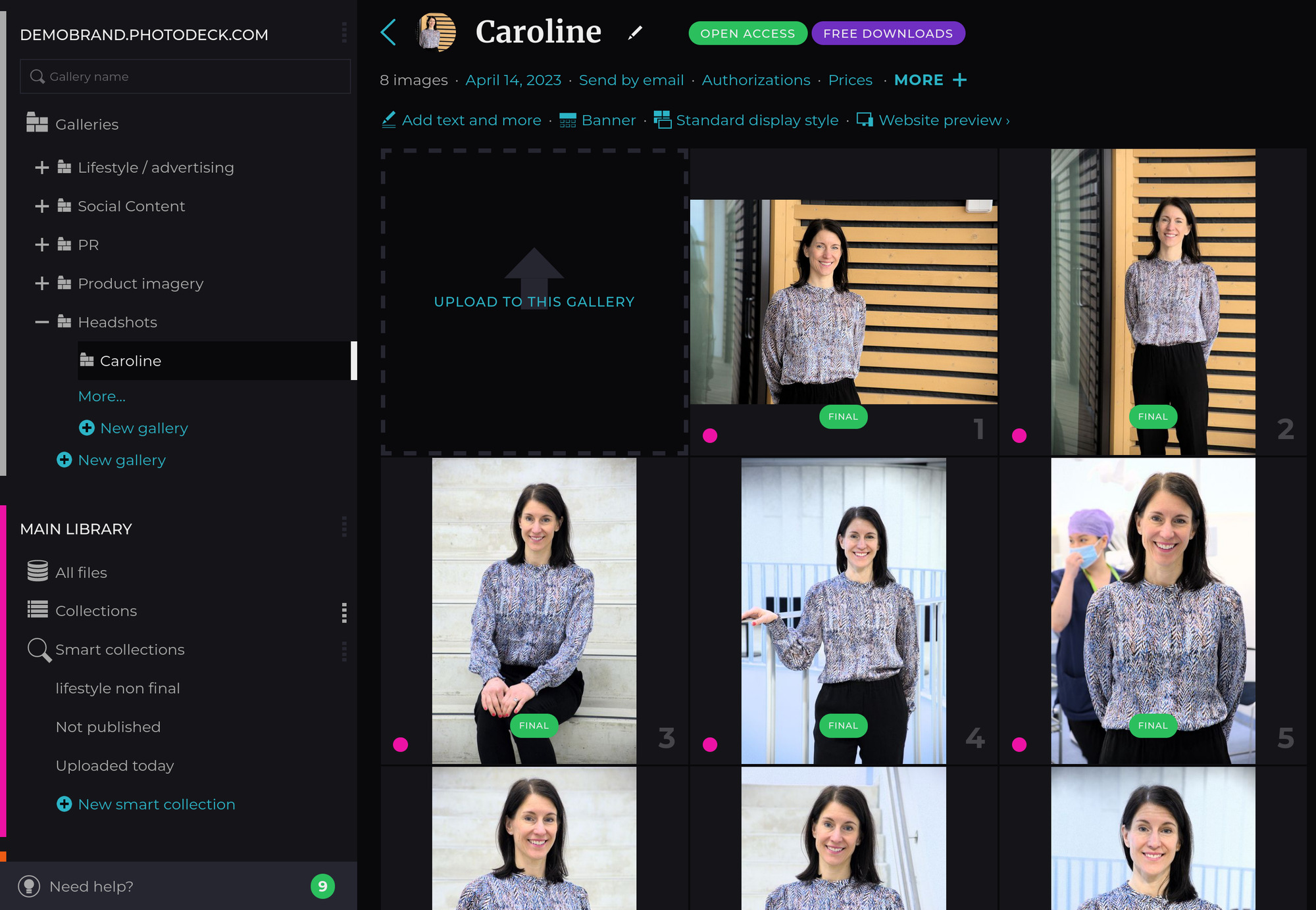 Digital Asset Management backend