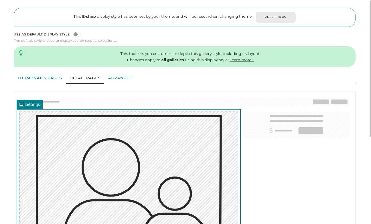 A complete editor lets you present images in the way that best suits you.