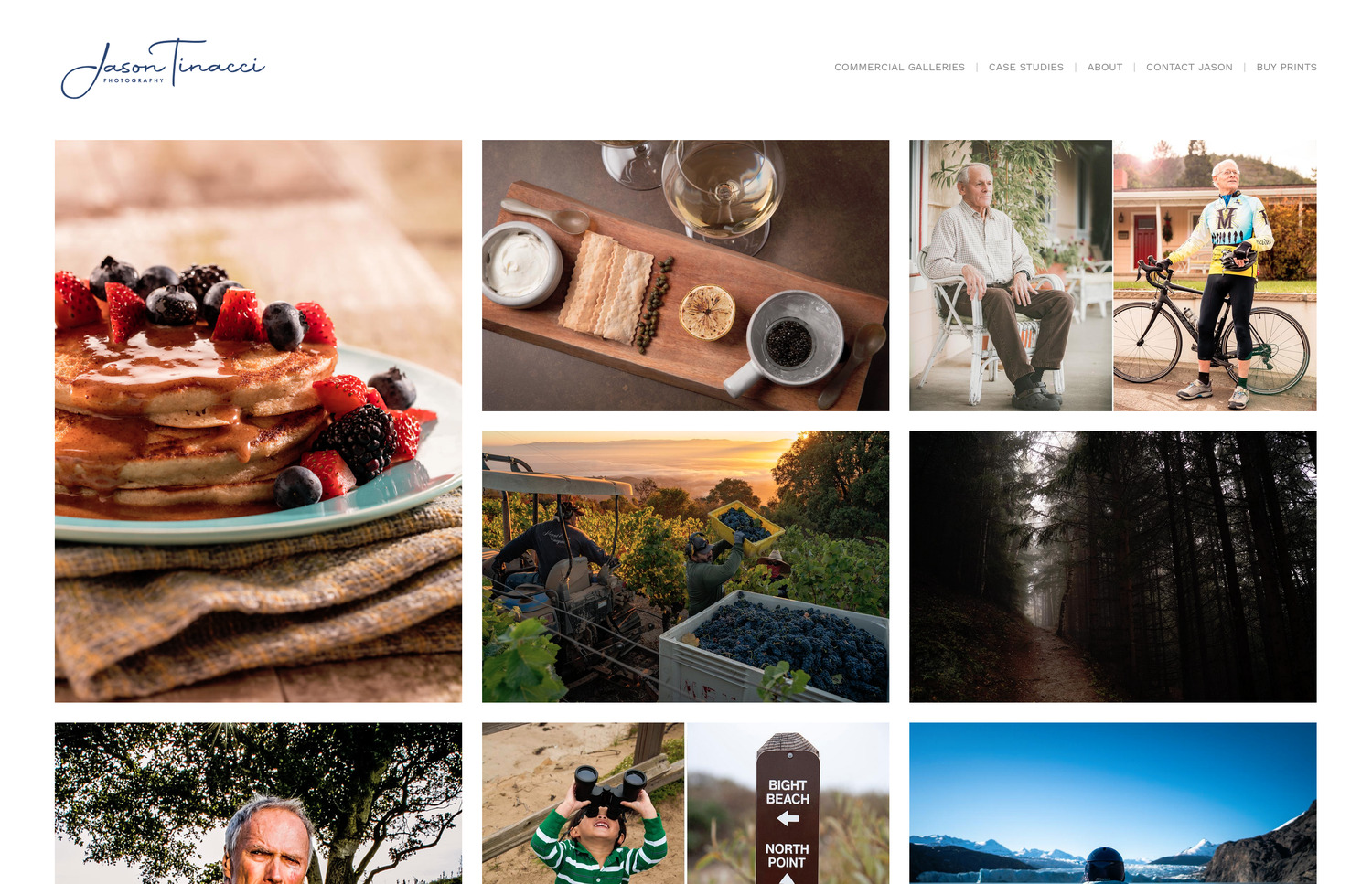 Un site web créé sur PhotoDeck