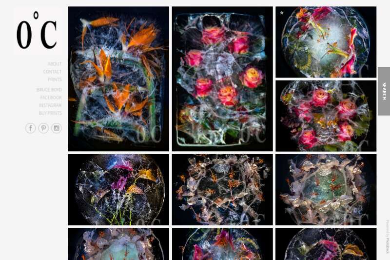Fine art photography website